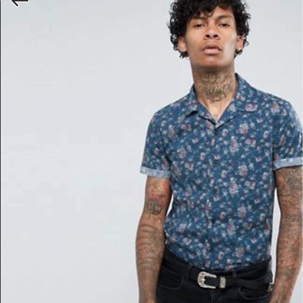 ASOS Men’s Floral Shirt - Sz XXL